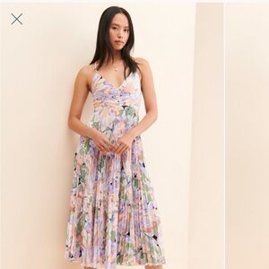 Astr the Label Blythe Floral Midi Dress